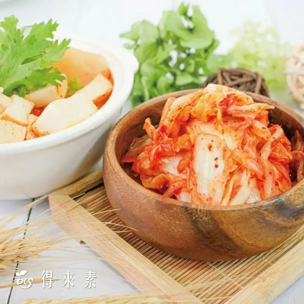 辛辣濃香，清脆爽口韓式泡菜，素食韓式泡菜